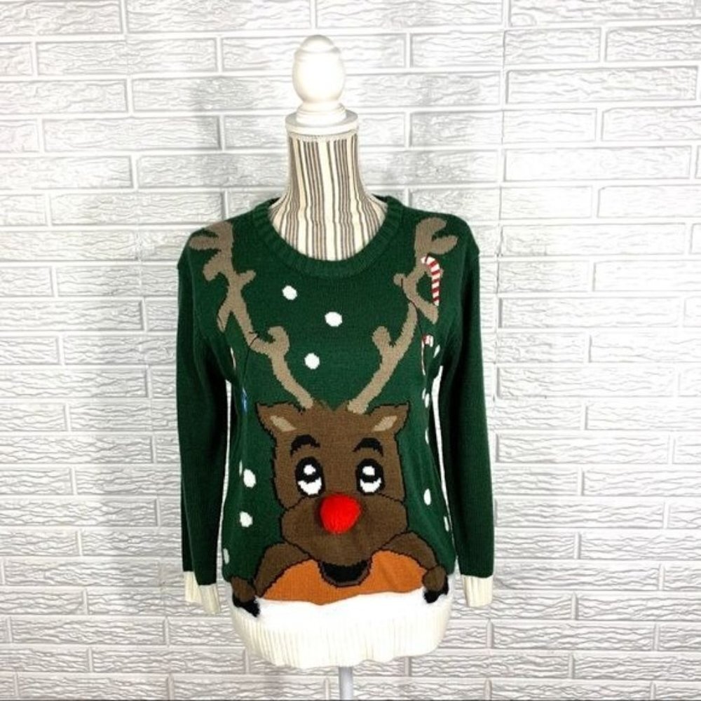 Christmas Sweater Rudolph the Red Nosed Reindeer Size Small
